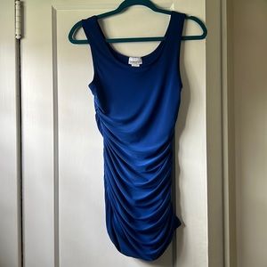 Mini Royal Blue Dress